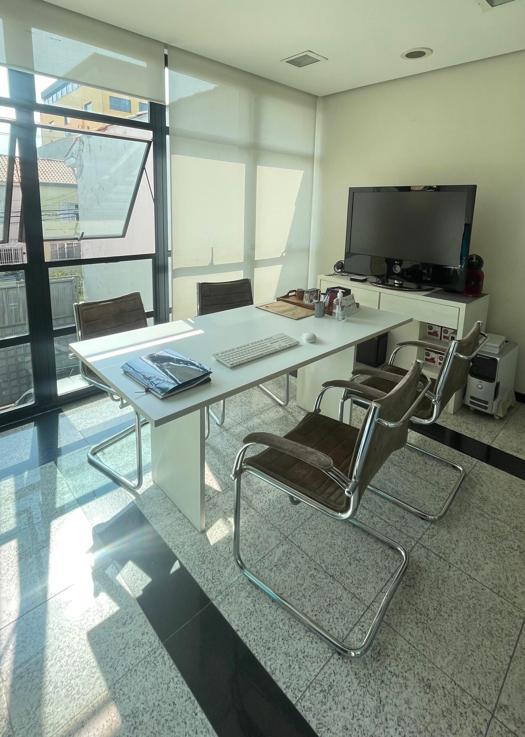 Sala de reunião do Escritório Acadêmicos Contábil